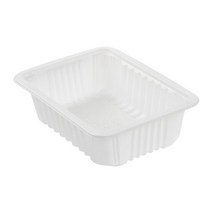 쿡앤락 일회용 실링용기 950ml 백색 몸통, 1개입, 800개