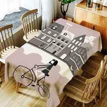 스토어33 라이프 스타일 방수 식탁보, G, 150 x 210 cm