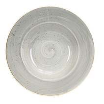 처칠 스톤캐스트 와이드 림 파스타볼 라지 28cm, 페퍼콘 그레이, 1개