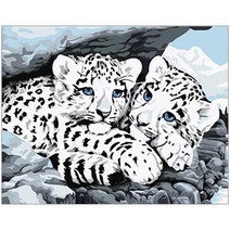 아이러브페인팅 DIY 명화그리기 40 x 50 cm, 아기설표