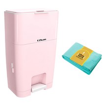이지캔 기저귀 쓰레기통 EZ-270, 핑크, 27L
