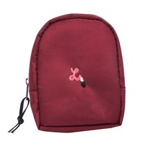 DM 립 엠보더리 라운드 파우치