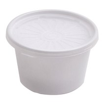봄91 다용도 컵용기 화이트 대, 1개입, 30개