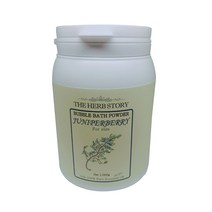 더허브스토리 대용량 버블바스 파우더 쥬니퍼베리향, 1kg, 1개