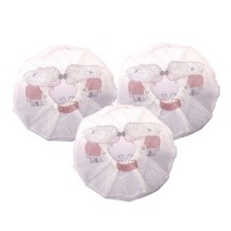 에이비엠 선풍기안전망 3p, 빨간옷 강아지