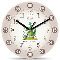 해피바이러스 어린이 교육용 벽시계, 2205 우리영원히