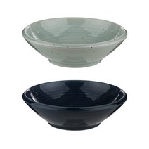 임의섭도예작업장 도톰찬기 중 2p 세트, 민트, 네이비, 1세트