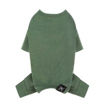 퍼피엔젤 MAC 커버롤 TM 반려견옷 PA-OR211, 808 GREEN