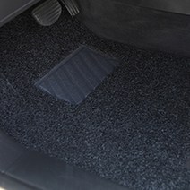 바겐 프리미엄 코일 확장형 차량용카매트 블랙, 쌍용, 로디우스 1열