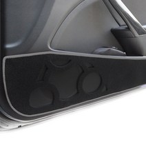 본투로드 노블레스 도어커버 1열 + 2열 블랙 원단 그레이 라인 + DUB 종이 방향제, 스포티지R 2010년~2013년