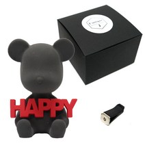 라띠크제이 러블리 석고방향제 해피 블랙, 화이트자스민&민트