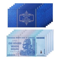 10조달러 짐바브웨 비트코인 주화 남극 백만달러 지폐