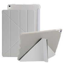 오펜트 아이패드 미니 4세대 가로 세로거치 스마트커버 Y케이스, 그레이