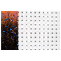 인테리어타공판 sunset플라워 좌 WHITE, 1개