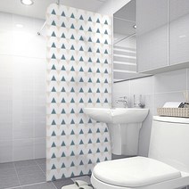 디자인수풀 북유럽 스타일 샤워 윈도우 시트지, SW567
