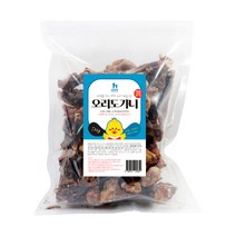 웁스 오리도가니 반려견 수제간식 500g, 오리, 1개