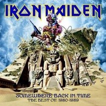 IRON MAIDEN - SOMEWHERE BACK IN TIME : THE BEST OF 1980~1989 유럽수입반, 1CD