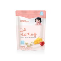 베베푸드 고운 사과치즈볼 16g, 사과치즈, 1개