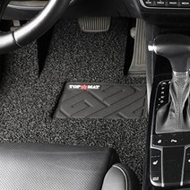 탑매트 럭셔리 코일 카매트 1열 + 2열 블랙, 구형 SM5 1997년~2005년 1월, 르노삼성