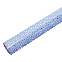 영프라자 스몰하트 비닐증착포장지 37.5cm x 20m, 하늘, 1개