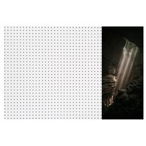 앤비커머스 인테리어타공판 빛내림GG 우WHITE, 1개