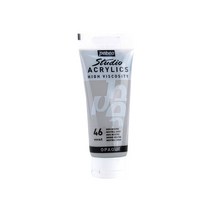 뻬베오 스튜디오 아크릴물감 낱색 46 NeutralGrey, 100ml, 1색