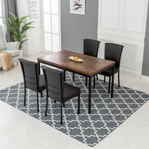 노아가구 파이 4인용식탁, 오크