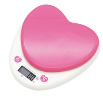 오펠 1kg 0.1g단위 주방저울 OF-1003F, 핑크