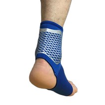 라이프포인트 폴리스판 발목 보호대 블루 M, 1개