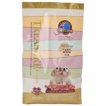 트레져 강아지용 홀리스틱 램 앤 브라운 라이스 작은알 사료, 7kg, 1개