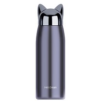 푸코 T20 헬로드림 플래쉬 폭스 보온병, 블루, 300ml