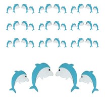 아이세상 돌고래세트 펠트장식 10p, 32