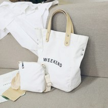 프롬헤븐 위크엔드 에코백 + 파우치