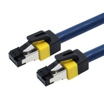 넥시 CAT8 S-FTP 랜선 고속 인터넷 UTP 랜케이블, 2m, 블루, 1개