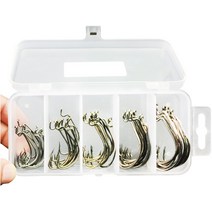 라이크미 WEIHE 와이드갭 훅 태클박스 + 바늘 50p, 블랙