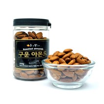 논앤밭위드 하루신선견과 구운아몬드 소, 250g, 1개