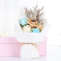 메이코글로벌 비누꽃 사랑세트, 블루