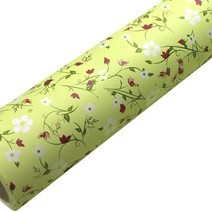 제일 플로라 종이롤포장지 20m, 레몬그린