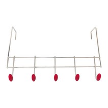 데코즈인 프리미엄 도어훅 일자옷걸이, 혼합 색상, 1개