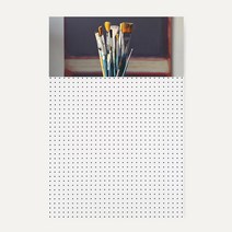 앤비커머스 인테리어 타공판 상WHITE 60 x 90 cm, 1개, 문구13