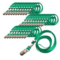 옹달샘 목걸이 슬링 명찰줄 9mm, 녹색, 30개입
