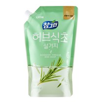 참그린 허브 식초 설거지 주방세제 리필, 900g, 1개