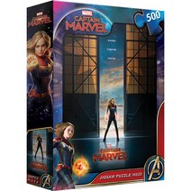 퍼즐라이프 마블 어벤져스 캡틴 마블 직소퍼즐 PLM533, 500피스, 혼합 색상