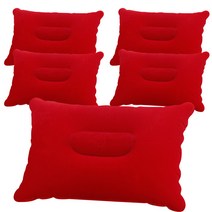 아리코 캠핑용 에어필로우, 레드, 5개입