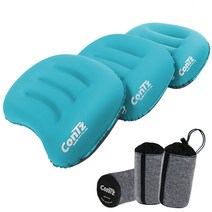 콘츠 퀵에어베개 + 고급파우치, 후레쉬블루, 3세트