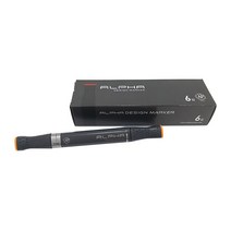 알파색채 디자인마카 Y154 YellowOrange 6p, 1색, 1개
