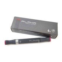 알파색채 디자인마카낱색 V118 Magenta, 1색, 6개입