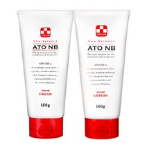 아토엔비 크림 160 g + 로션 160 g 유아 보습세트, 1세트