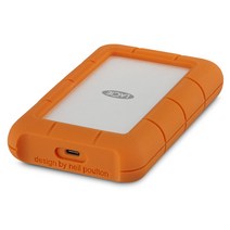 [라씨4tb] 씨게이트 LaCie Mobile Drive USB-C 라씨 모바일 C타입 외장하드, 실버, 4TB