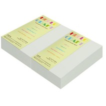 종이문화 양면색상지 뉴씨플레인 A6 No.53 백회, 800매